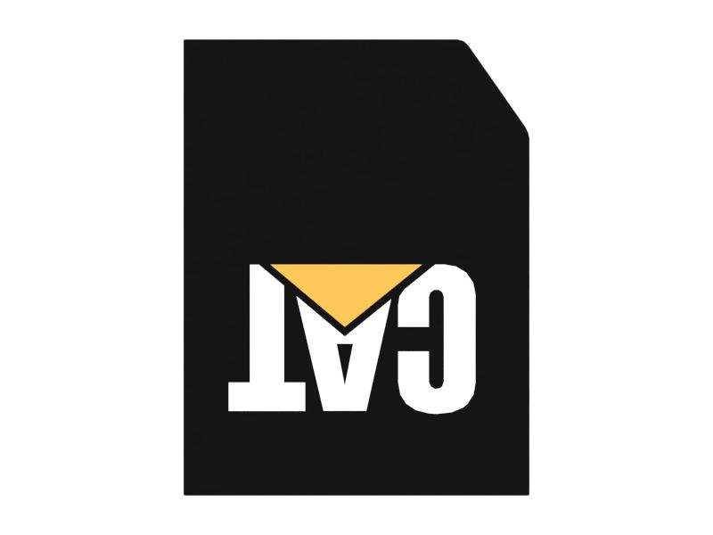 НАКЛЕЙКА CAT ПРАВАЯ