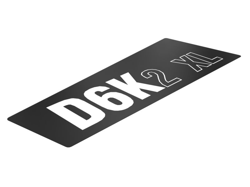 380-8071: НАКЛЕЙКА D6K2 XL