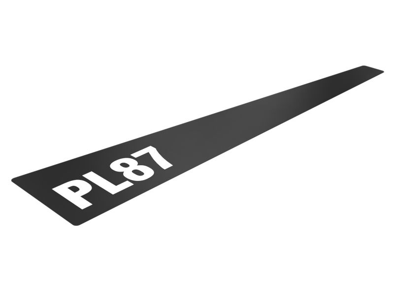 НАКЛЕЙКА PL87