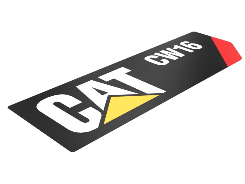 459-5814: НАКЛЕЙКА CAT CW1