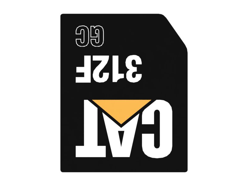 НАКЛЕЙКА CAT 312