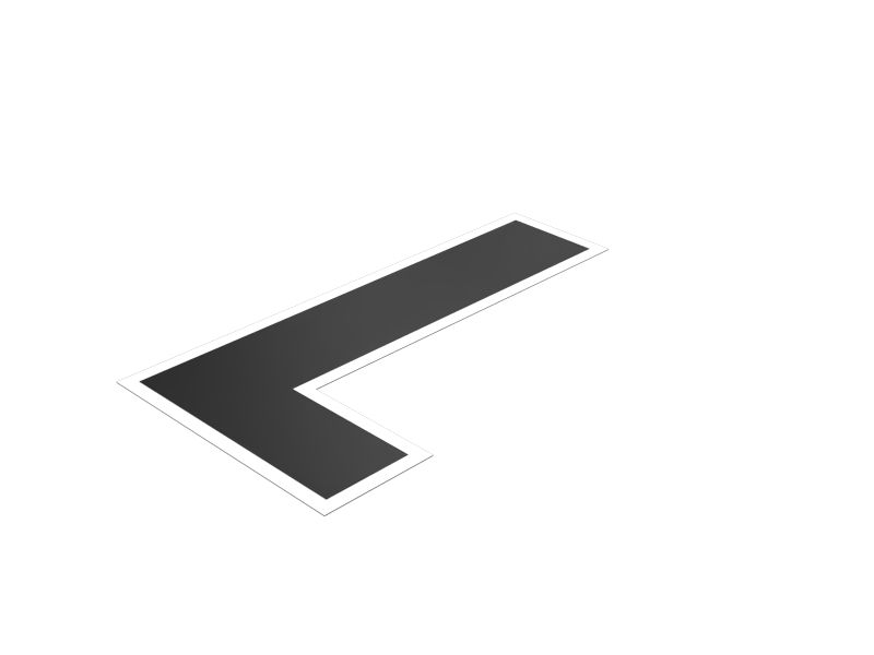 385-4169: НАКЛЕЙКА L (PE)