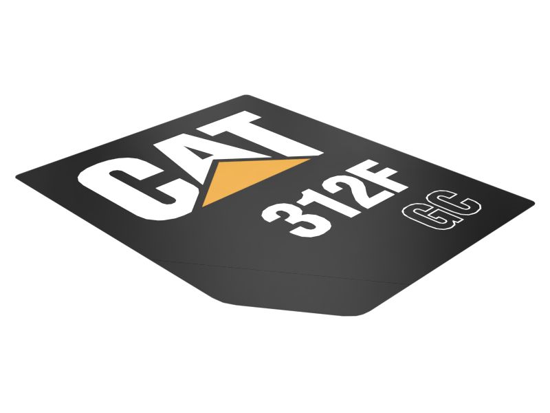 454-7116: НАКЛЕЙКА CAT 312