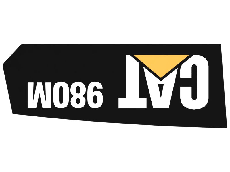 НАКЛЕЙКА CAT 980