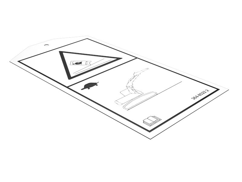 364-8522: ТАБЛИЧКА ПРЕДУПРЕЖДАЮЩАЯ