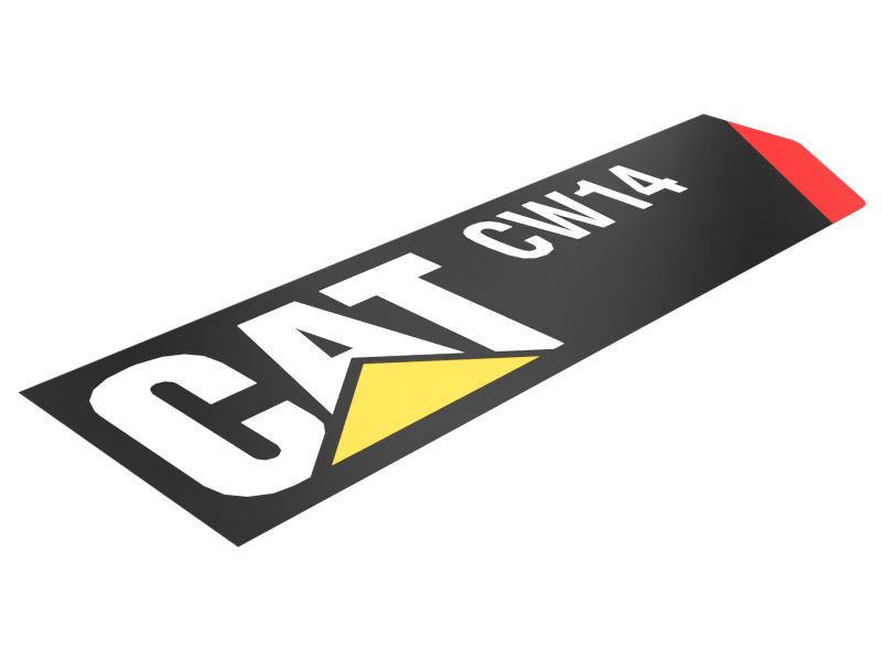 НАКЛЕЙКА CW14 ЛЕВАЯ