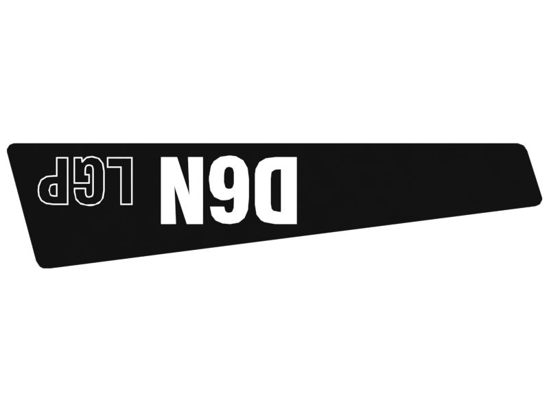 НАКЛЕЙКА D6N LGP