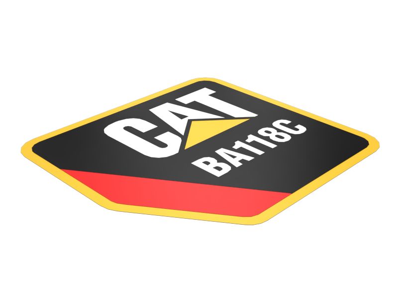 448-5653: НАКЛЕЙКА CAT BA1