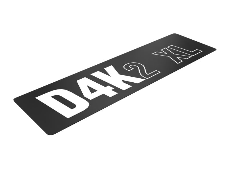 НАКЛЕЙКА D4K2 XL