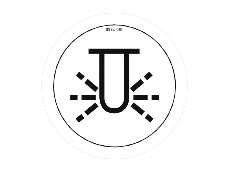 НАКЛЕЙКА ПРОБЛЕСКОВОГО МАЯЧКА