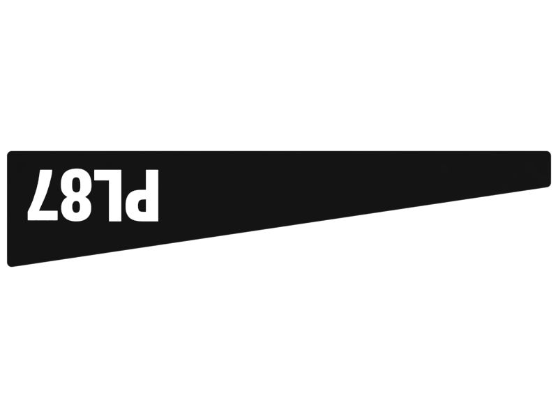 НАКЛЕЙКА PL87