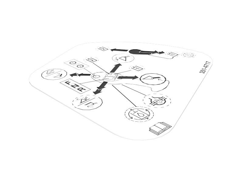 351-4717: НАКЛЕЙКА