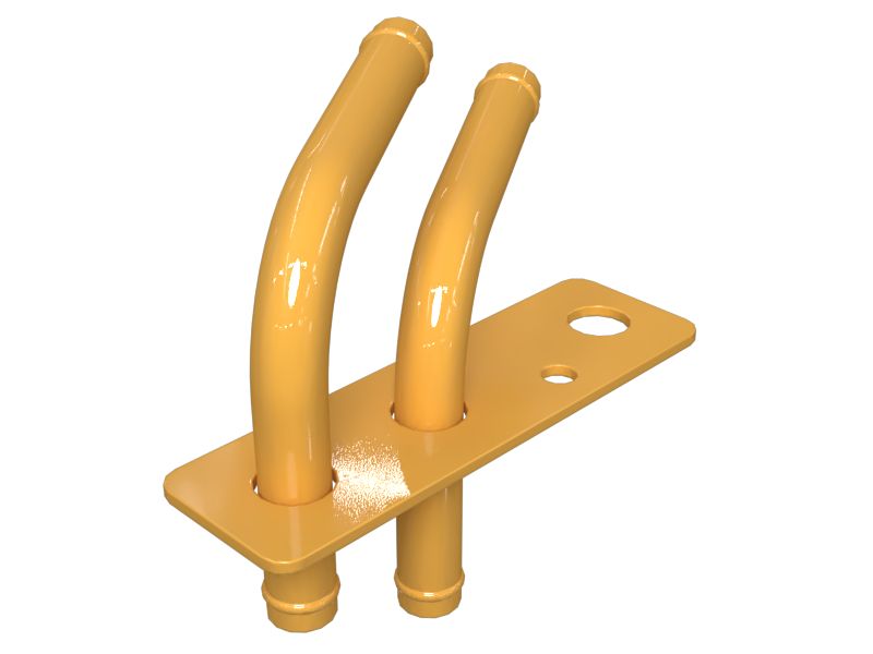 345-5955: Nosná deska hadicových rozvodů