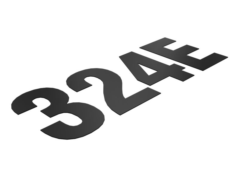 НАКЛЕЙКА 324E