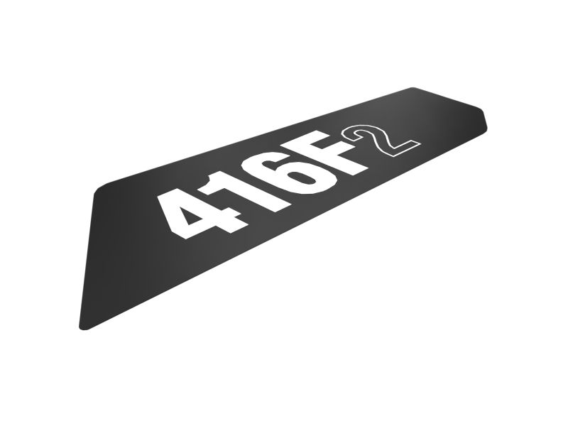 464-0198: НАКЛЕЙКА 416F 2