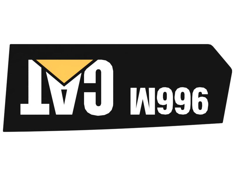 НАКЛЕЙКА CAT 966