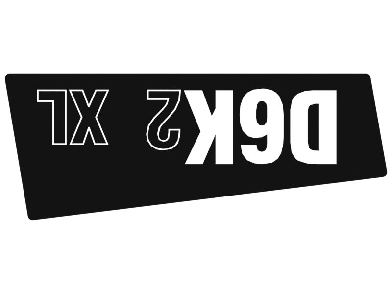 НАКЛЕЙКА D6K2 XL