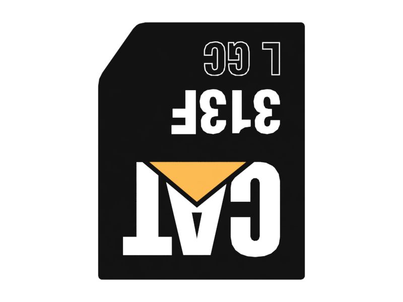 НАКЛЕЙКА CAT 313