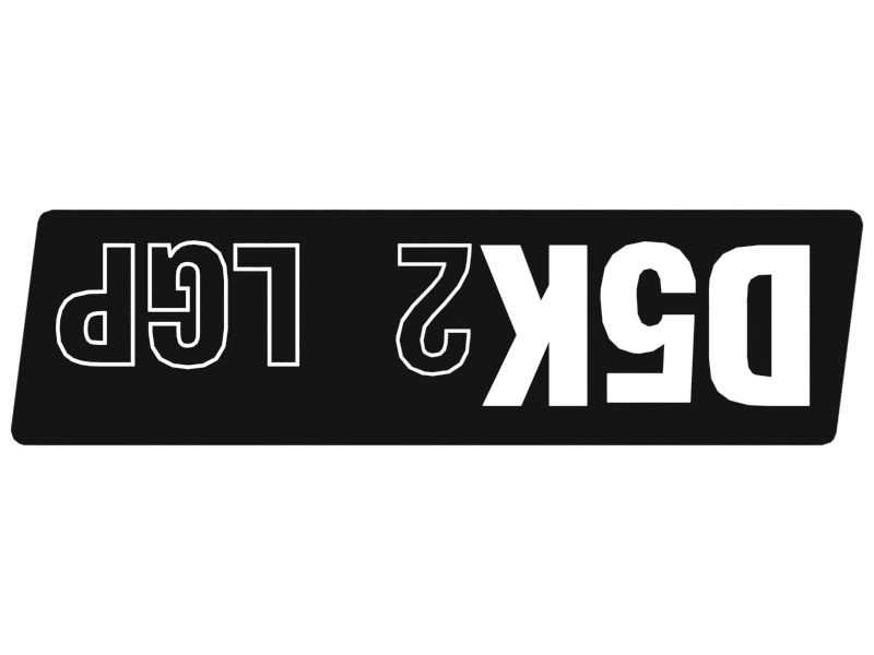 НАКЛЕЙКА D5K2 LG