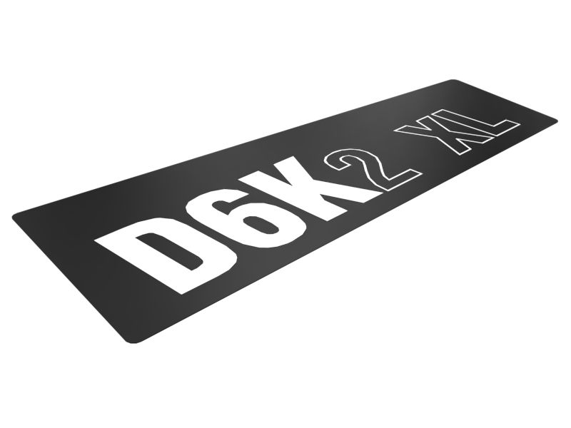 НАКЛЕЙКА D6K2 XL