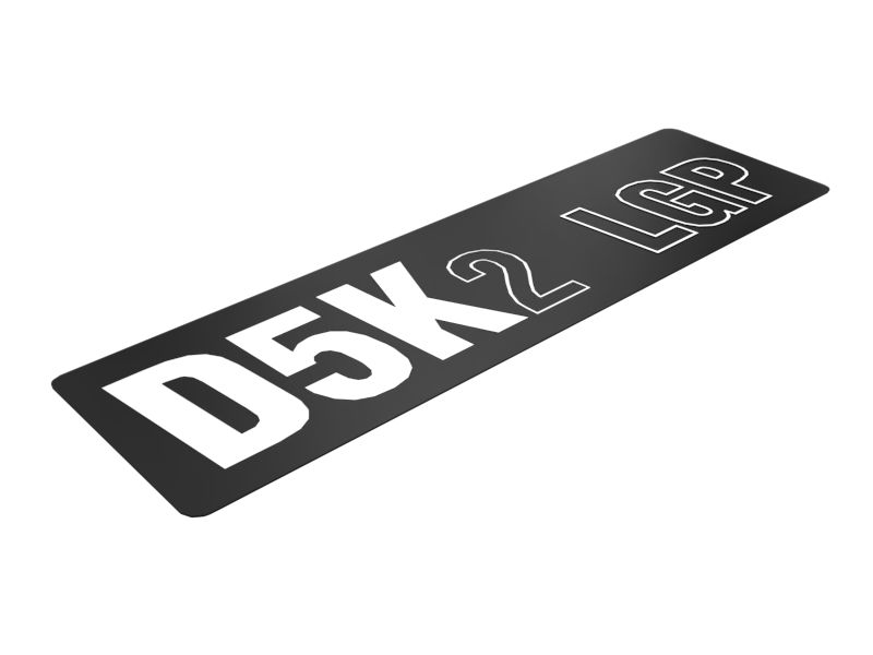 445-2810: НАКЛЕЙКА D5K2 LG