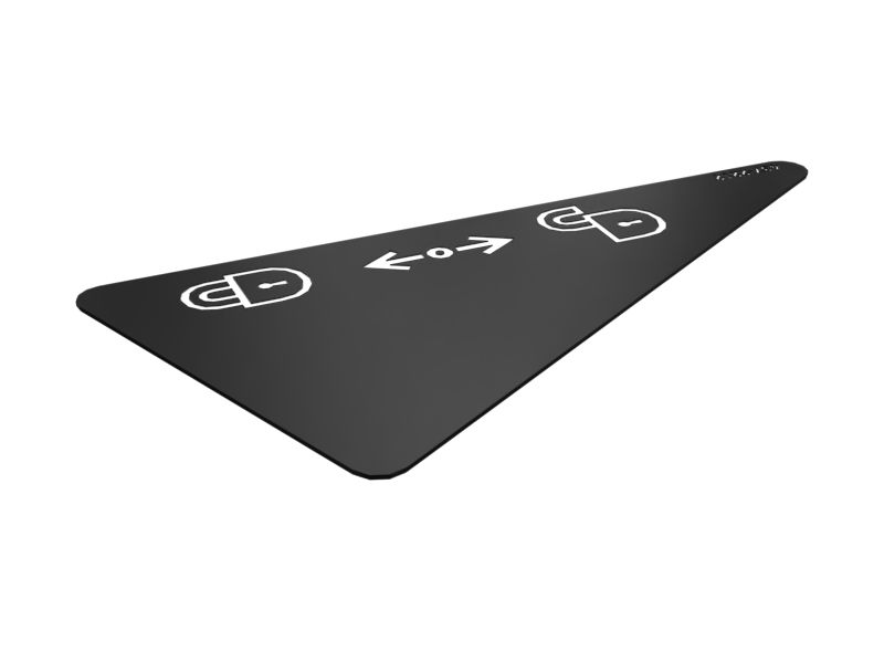 НАКЛЕЙКА ОПУСКАНИЯ СТРЕЛЫ