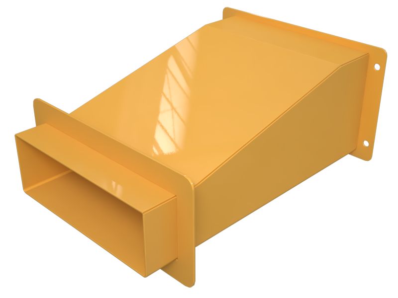 337-0847: 450mm Overall Height Ventilation Lower Duct 3370847 Caterpillar