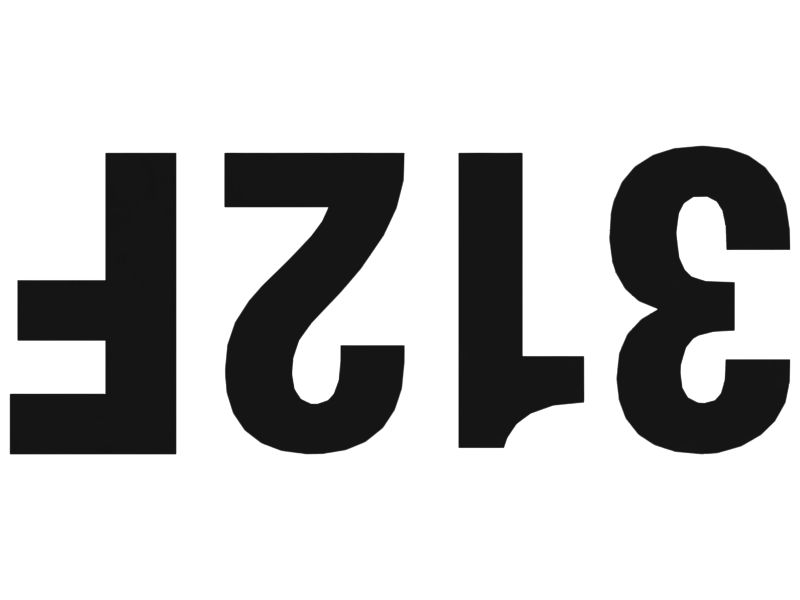 НАКЛЕЙКА 312F