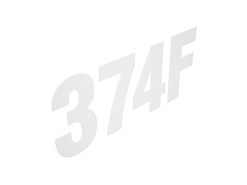 389-1632: НАКЛЕЙКА 374F P