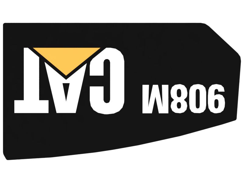 НАКЛЕЙКА CAT 908