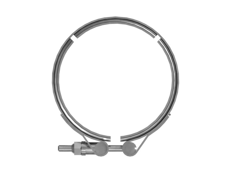 Клиновой ленточный хомут