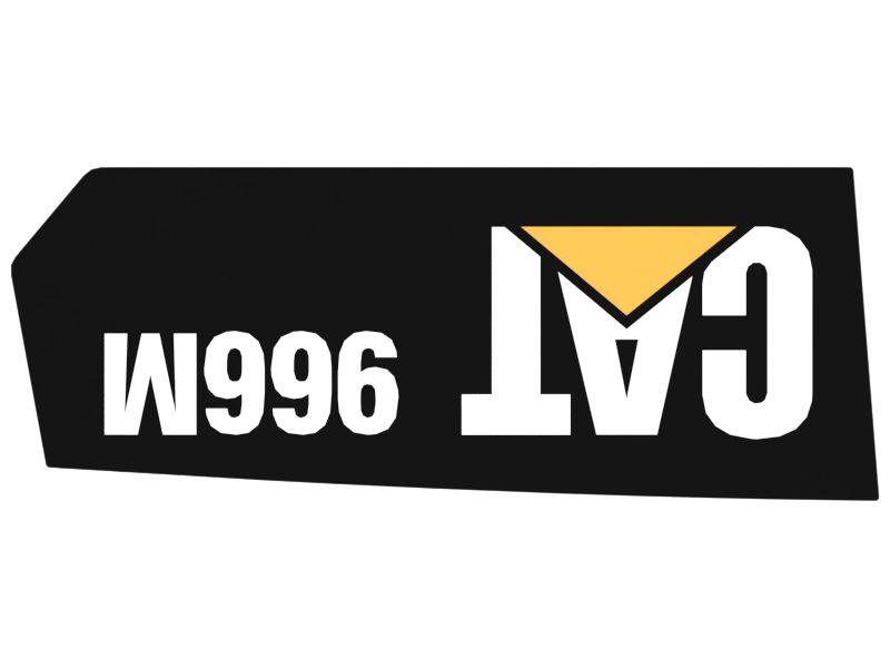 НАКЛЕЙКА CAT 966