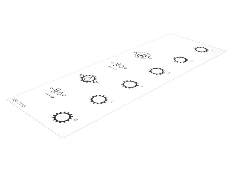 353-7105: НАКЛЕЙКА