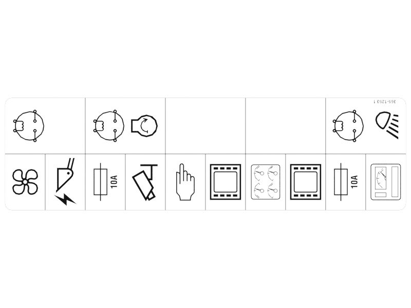 НАКЛЕЙКА ПЛАВКОГО ПРЕДОХРАНИТЕЛЯ