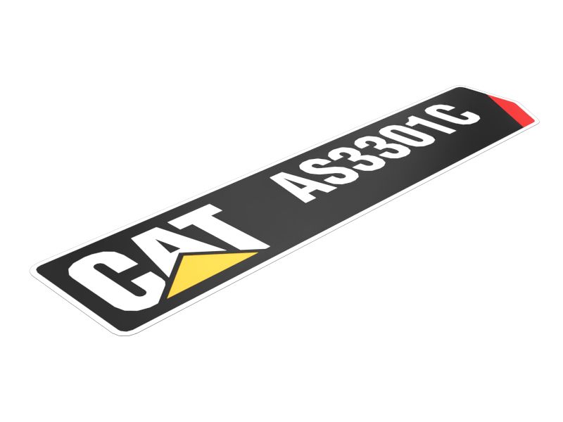 328-3502: НАКЛЕЙКА AS3301C