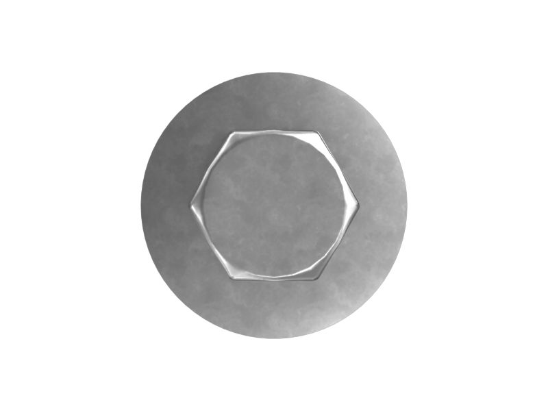 Болт с шестигранной головкой в сборе 3/8''-16 x 1''