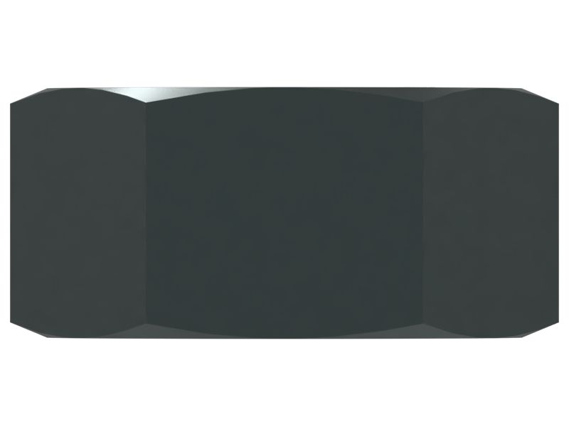 Шестигранная гайка с резьбой M10X1,25