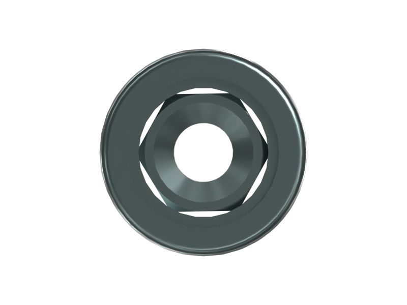 Контргайка с неметаллической вставкой M5 x 0,8