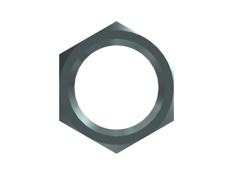 Гайка-шестигранная