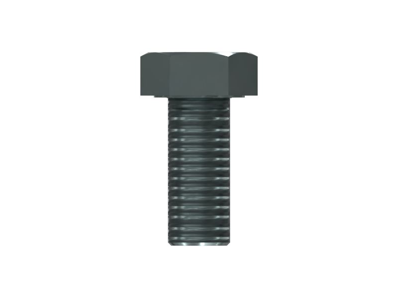 1H-2387: No. 10 (.190)''-24 x 7/16'' Hex Slotted Head Bolt | Cat® Parts ...