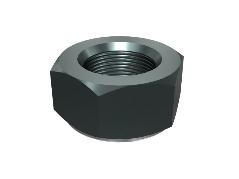 Шестигранная стопорная гайка M6 x 1 мм