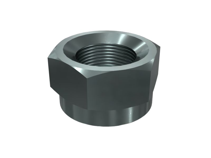 Шестигранная стопорная гайка M6 x 1 мм