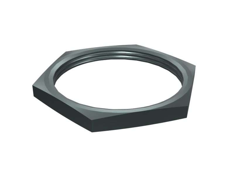 1 1/2"-18 Шестигранная панельная гайка