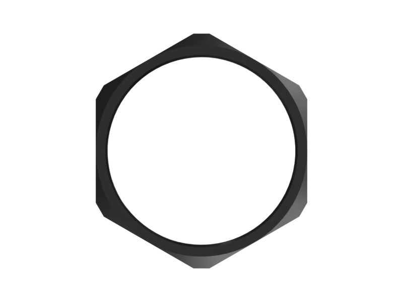 Гайка-шестигранная