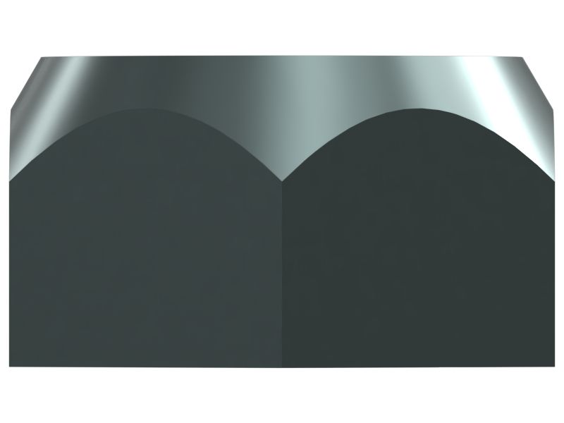 0,5-дюймовая шестигранная контргайка