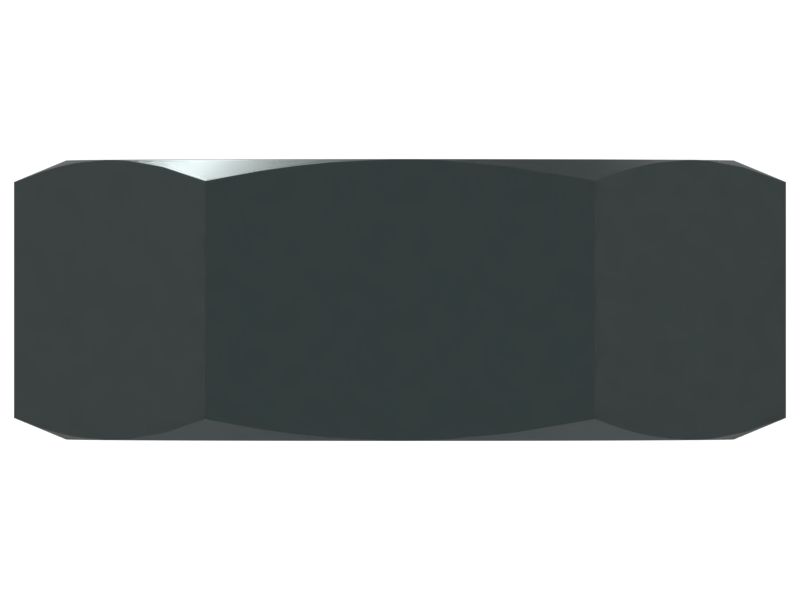 Шестигранная стопорная гайка 0,5