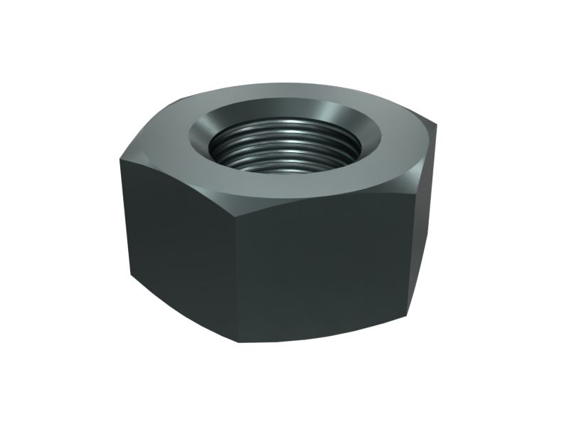 Шестигранная гайка с резьбой M10X1,25