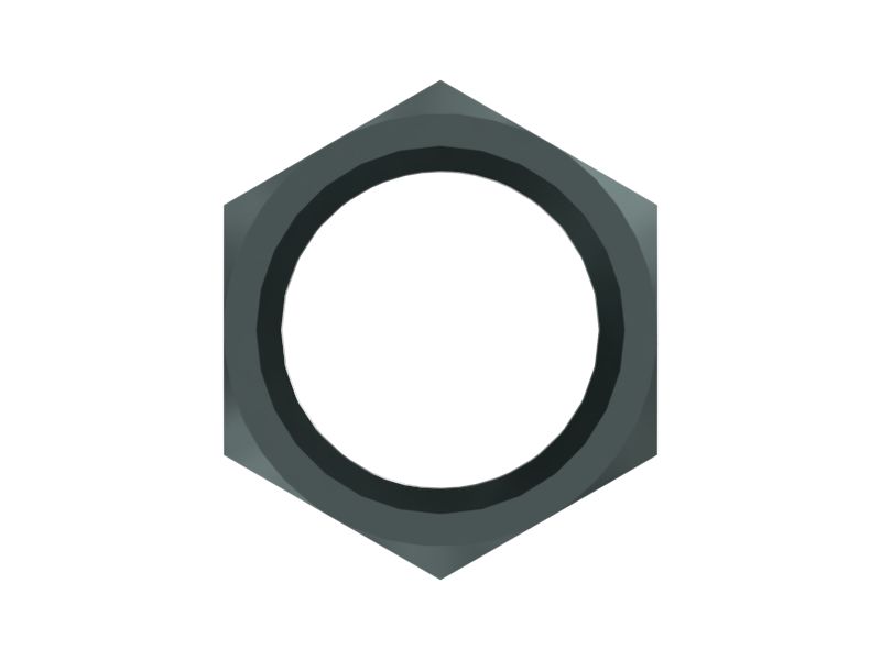 168-6741: M85 X 6mm Hex Nut 1686741 купить
