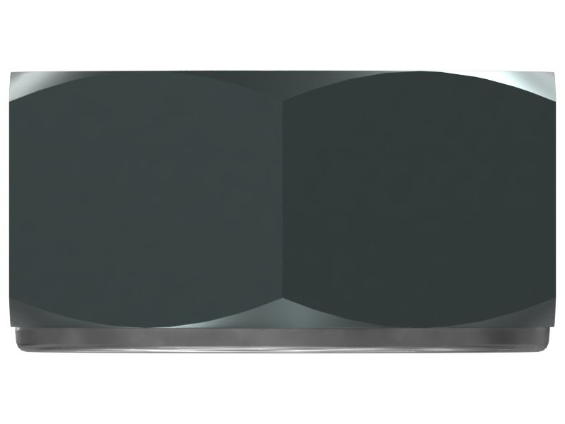 Шестигранная стопорная гайка M6 x 1 мм