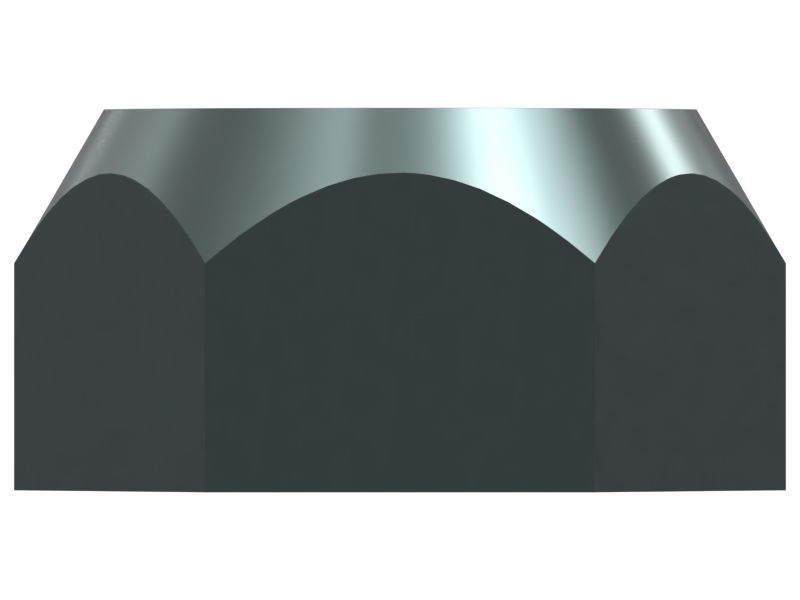 0,5-дюймовая шестигранная контргайка